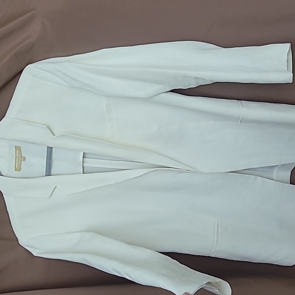 Michael Kors Linen Blazer Woman Size 4 - Picture 1 of 7